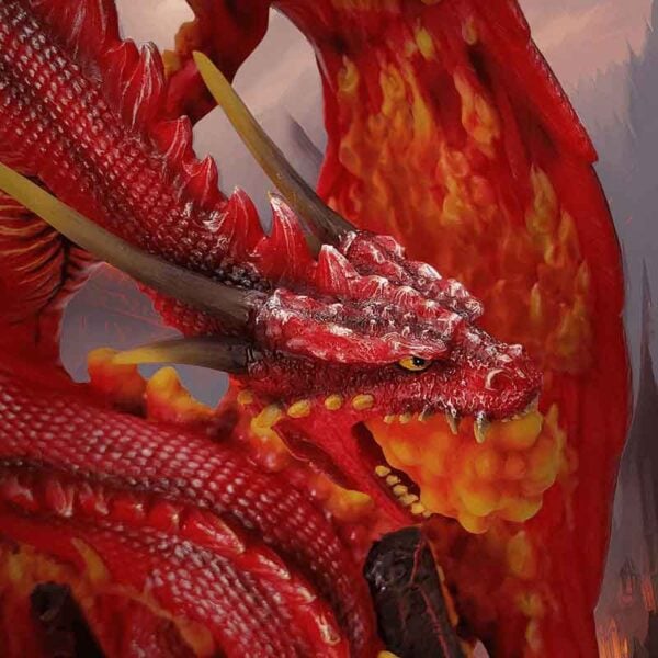 Asher Fire Dragon Statue