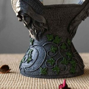 Mother, Maiden, and Crone Crystal Ball Stand