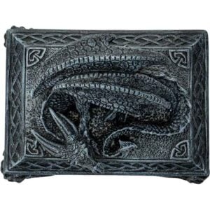 Celtic Dragon Tomb Trinket Box