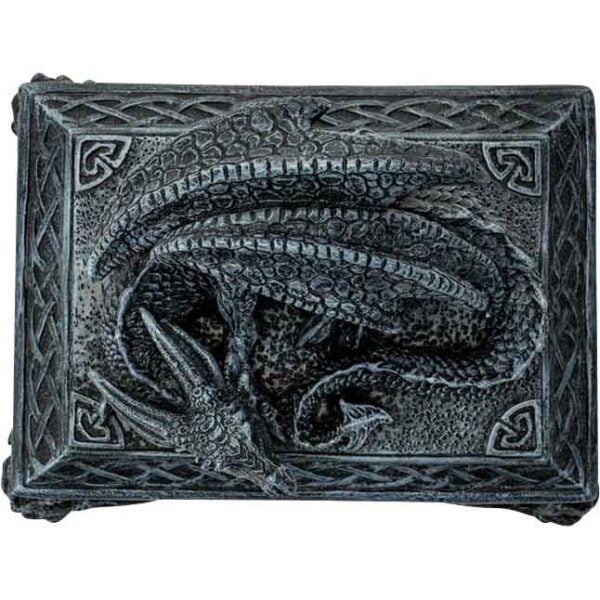 Celtic Dragon Tomb Trinket Box