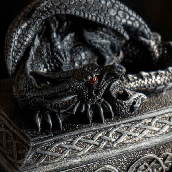 Celtic Dragon Tomb Trinket Box