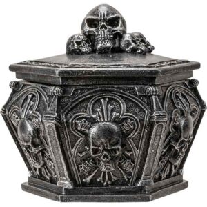 Skull Ossuary Trinket Box