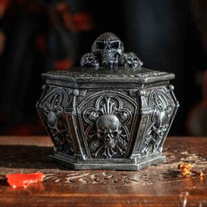 Skull Ossuary Trinket Box
