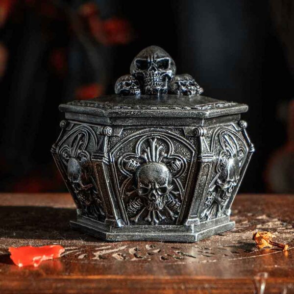 Skull Ossuary Trinket Box