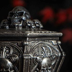 Skull Ossuary Trinket Box