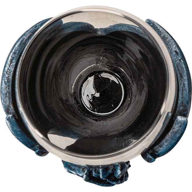 Blue Dragon Blade Goblet