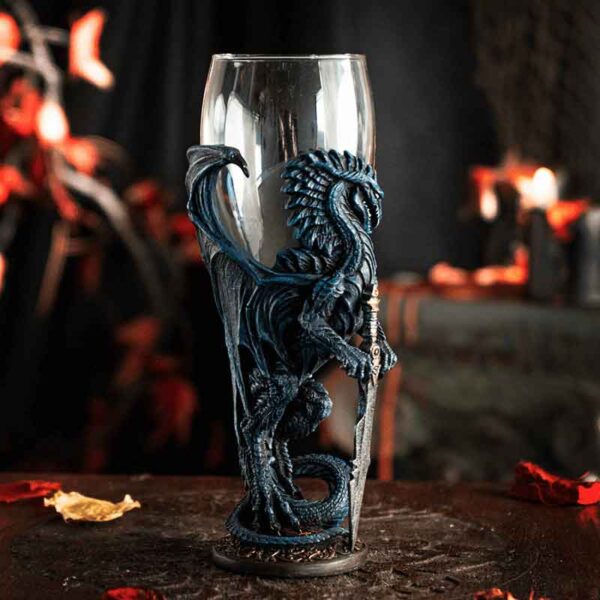Stone Dragon Blade Goblet