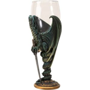Green Dragon Blade Goblet