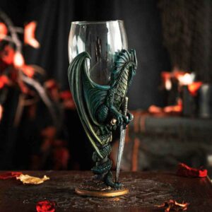 Green Dragon Blade Goblet