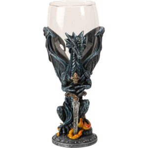 Platinum Dragon Blade Goblet