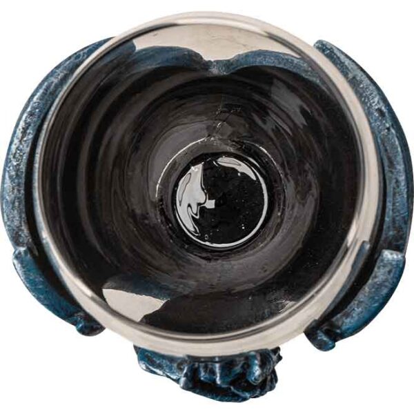 Platinum Dragon Blade Goblet