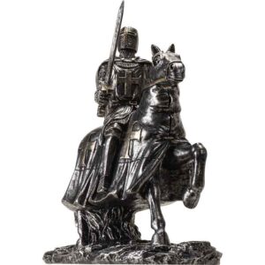 Mounted Crusader Statue