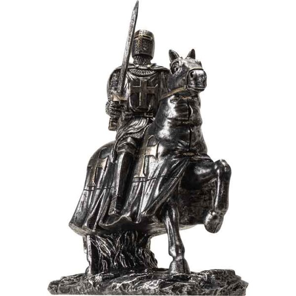 Mounted Crusader Statue
