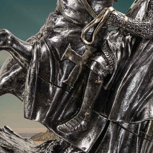 Mounted Crusader Statue