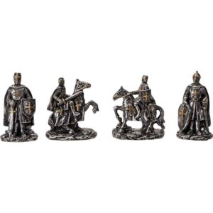 Mini Knight Statue Set of 12