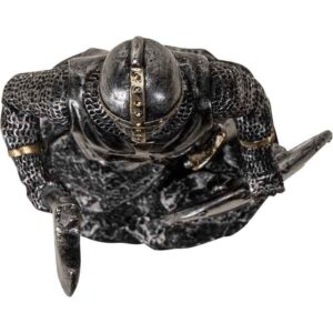 Medieval Crusader Axeman Statue