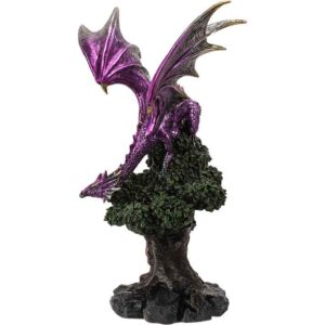 Perched Forest Dragon Statue