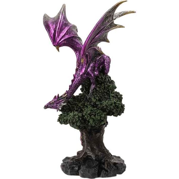 Perched Forest Dragon Statue