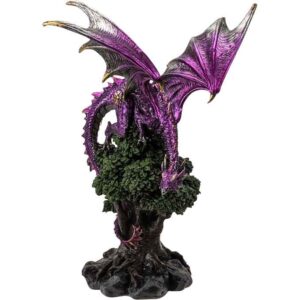Perched Forest Dragon Statue