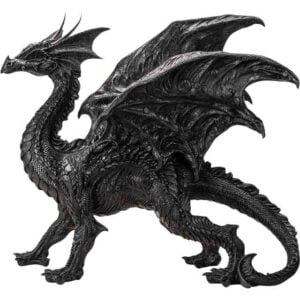 Black Dragon Statue