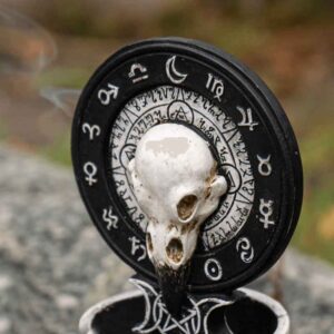 Raven Skull Backflow Burner