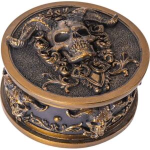 Horned Skull Trinket Box