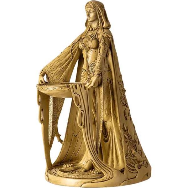 Yellow Danu Statue