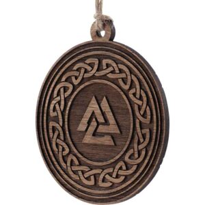 Viking Valknut Christmas Ornament