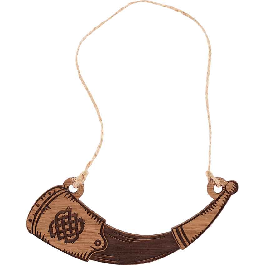 Viking Drinking Horn Christmas Ornament