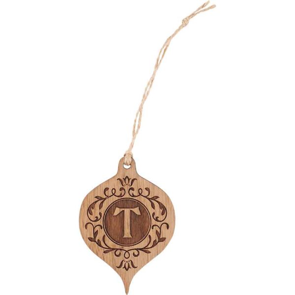 Royal Letter Medieval Christmas Ornament