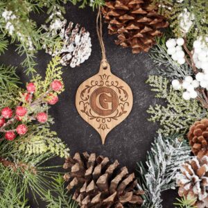 Royal Letter Medieval Christmas Ornament