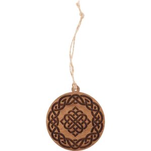 Engraved Celtic Knot Christmas Ornament