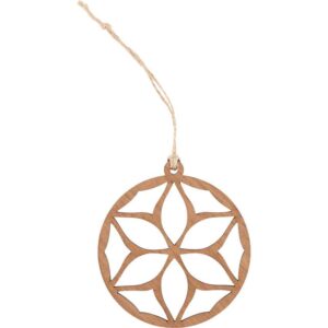 Elegant Flower Christmas Ornament