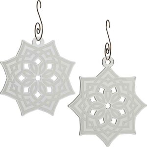 Acrylic Celtic Knot Snowflake - Set of 2