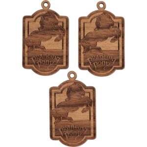 Fantasy Tavern Mini Christmas Ornament - Set of 3