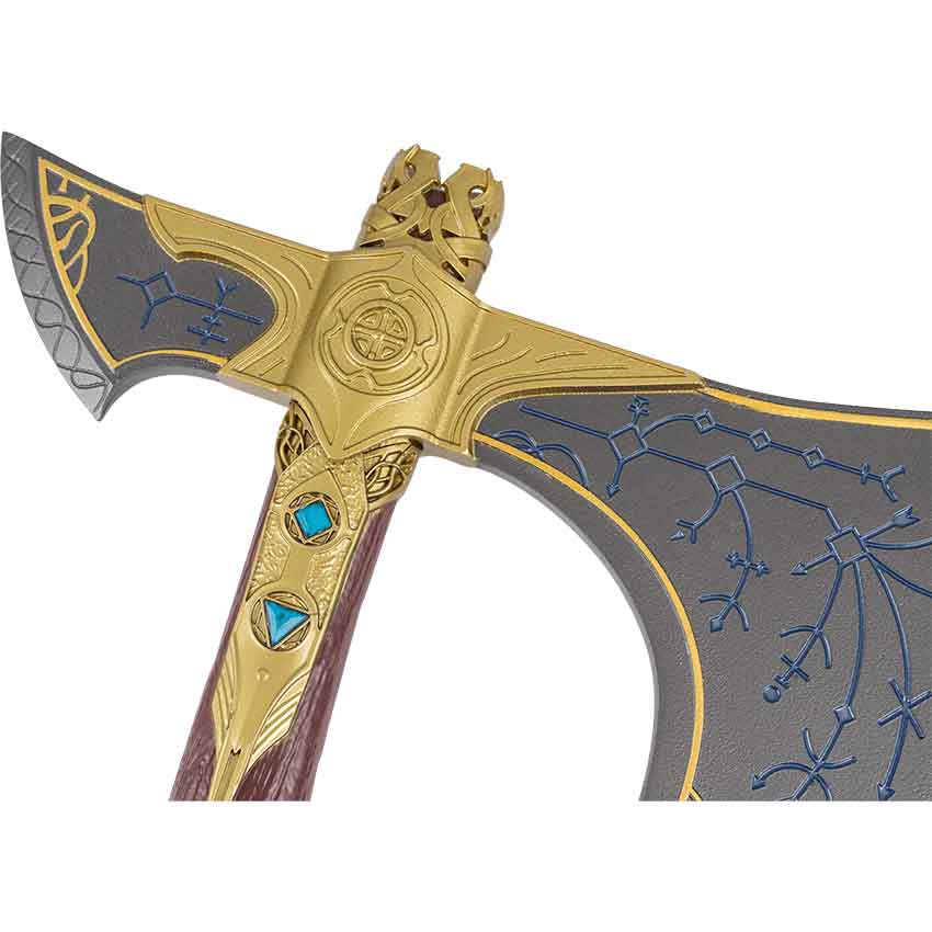 Golden Norse War Axe