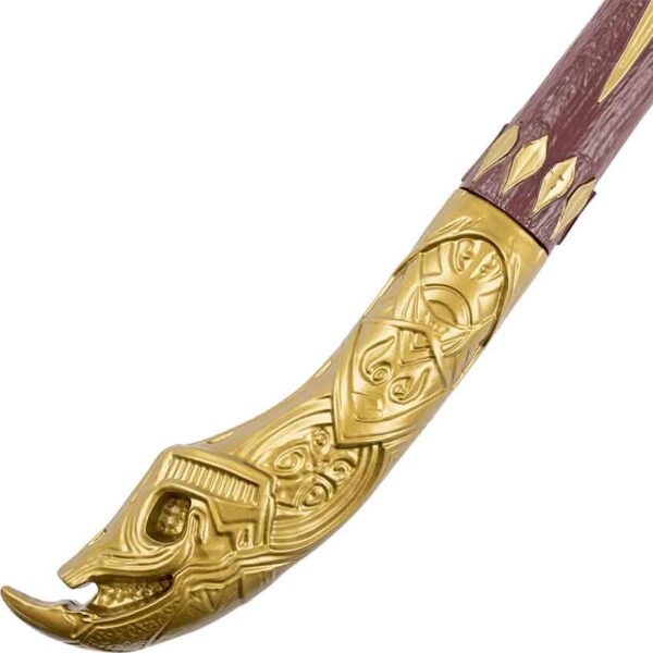 Golden Norse War Axe
