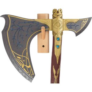Golden Norse War Axe