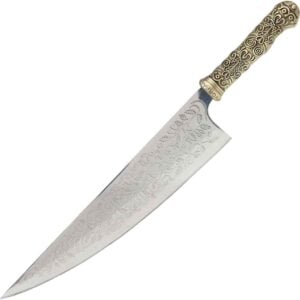 Ornate Steel Fantasy Knife