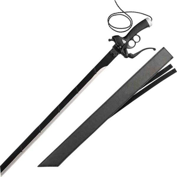 Black Jaeger Sword with Detachable Handle