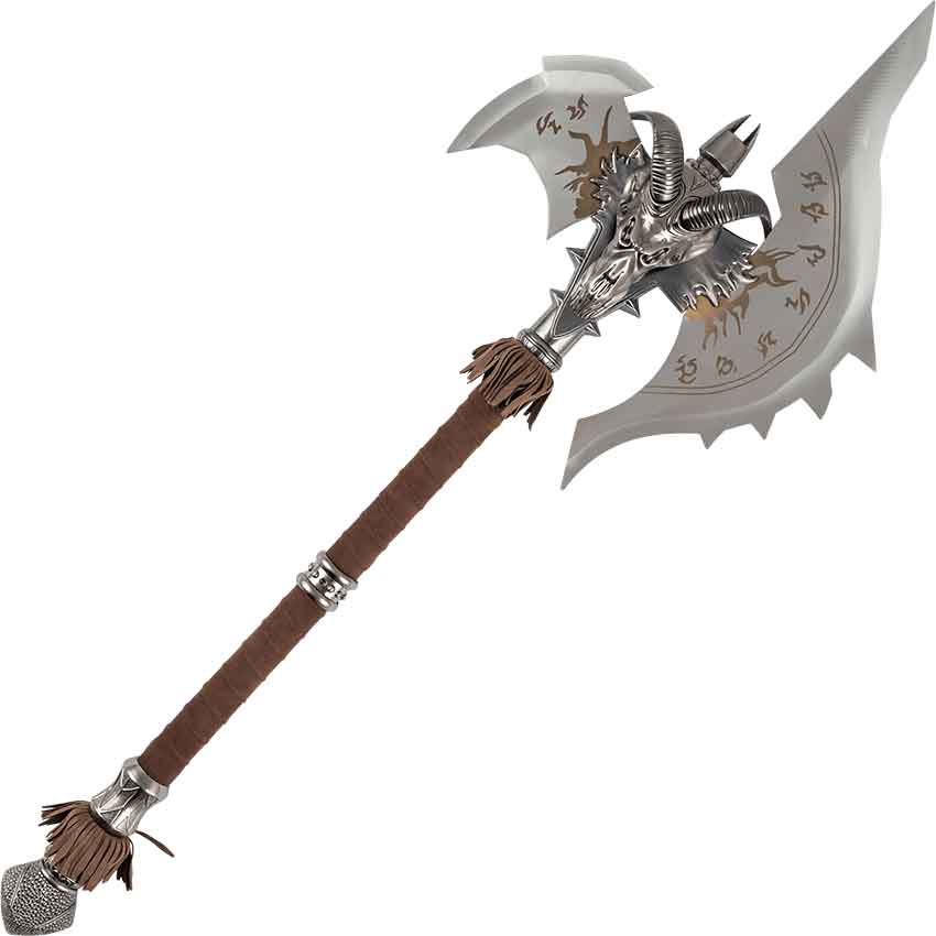 Undead King Axe with Plaque