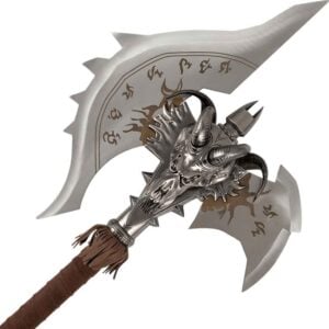 Undead King Axe with Plaque