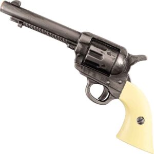 Foam Prop Revolver - White Grip