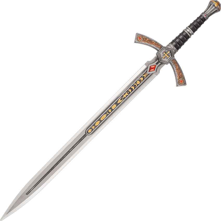 Jeweled Fantasy Crusader Foam Sword