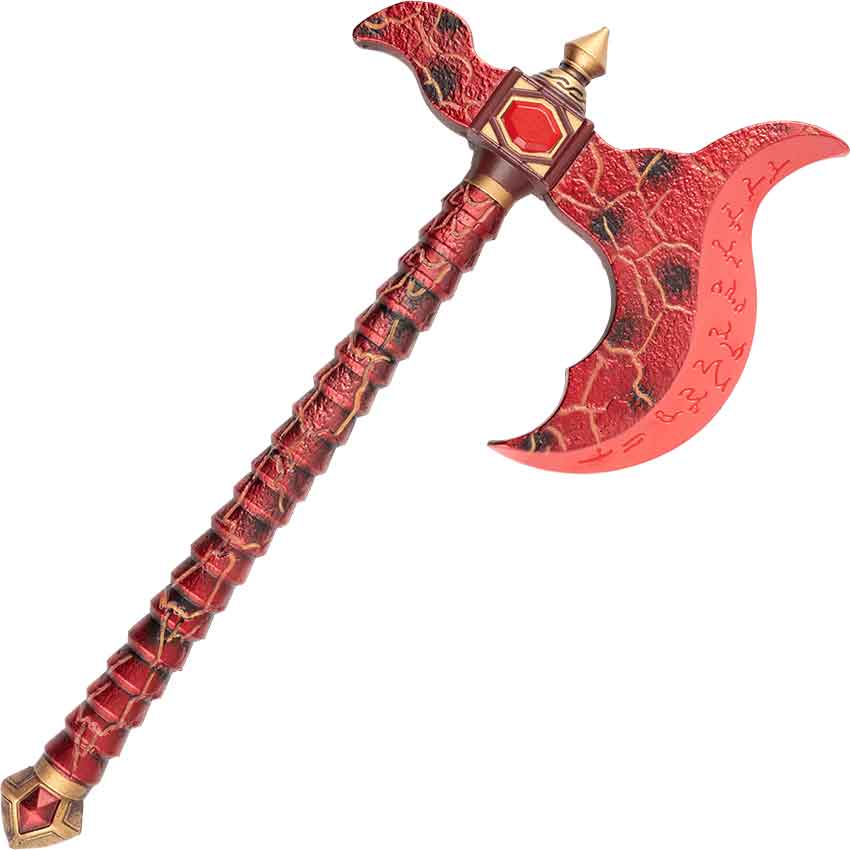Foam Red Demon Blood Axe