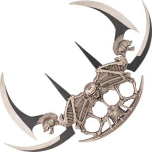 Triple Skeleton Dagger with Plaque