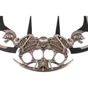 Triple Skeleton Dagger with Plaque