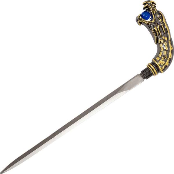 Golden Dragon Head Sword Cane