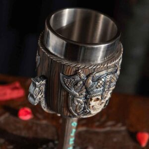 Viking Skull Goblet