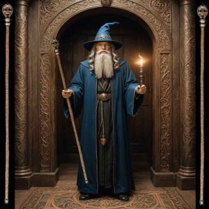 Necromancer Skull Staff